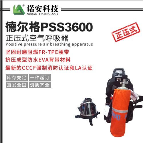 德?tīng)柛馪SS3600正壓式空氣呼吸器